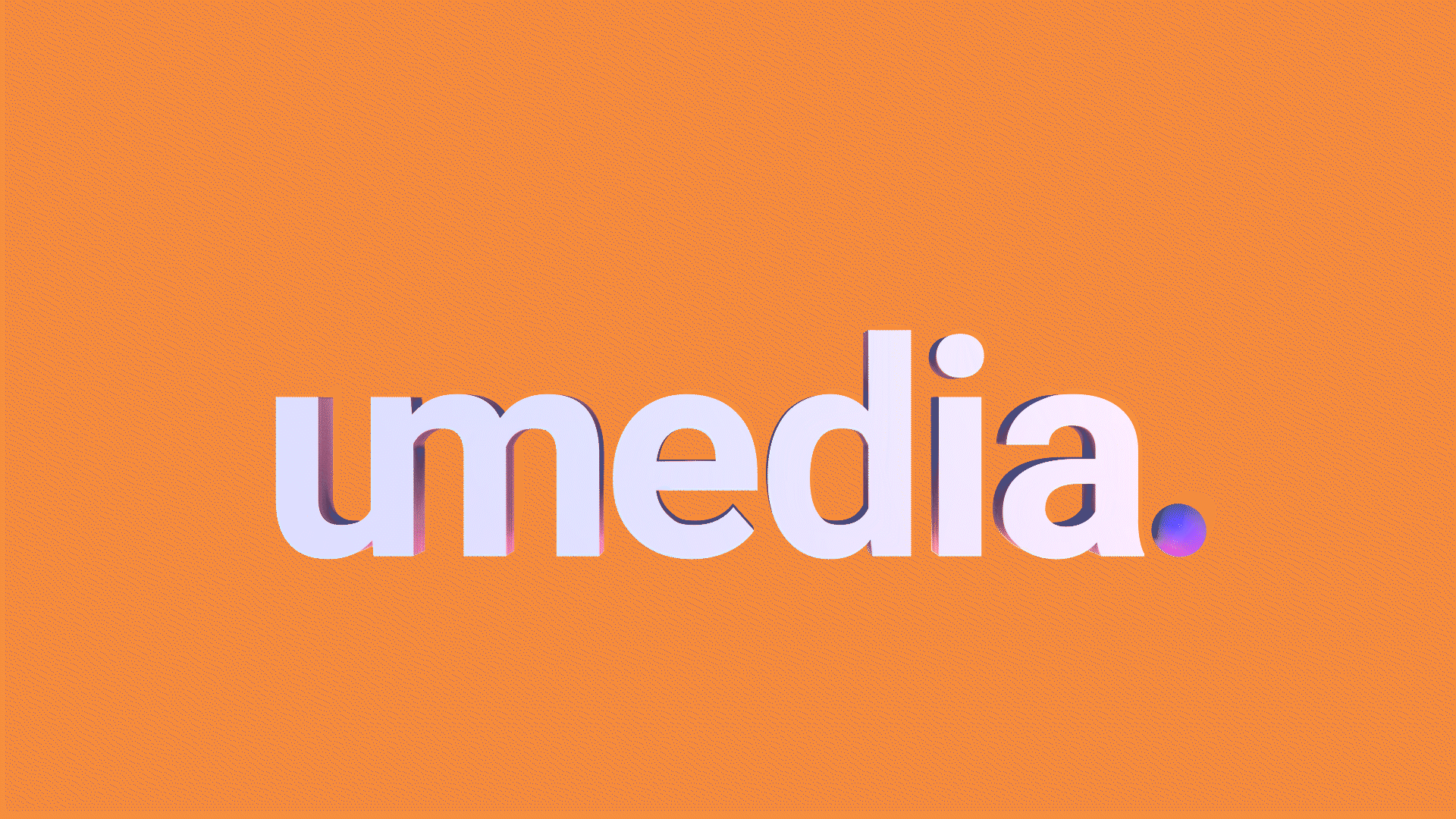 umedia logo motion graphics
